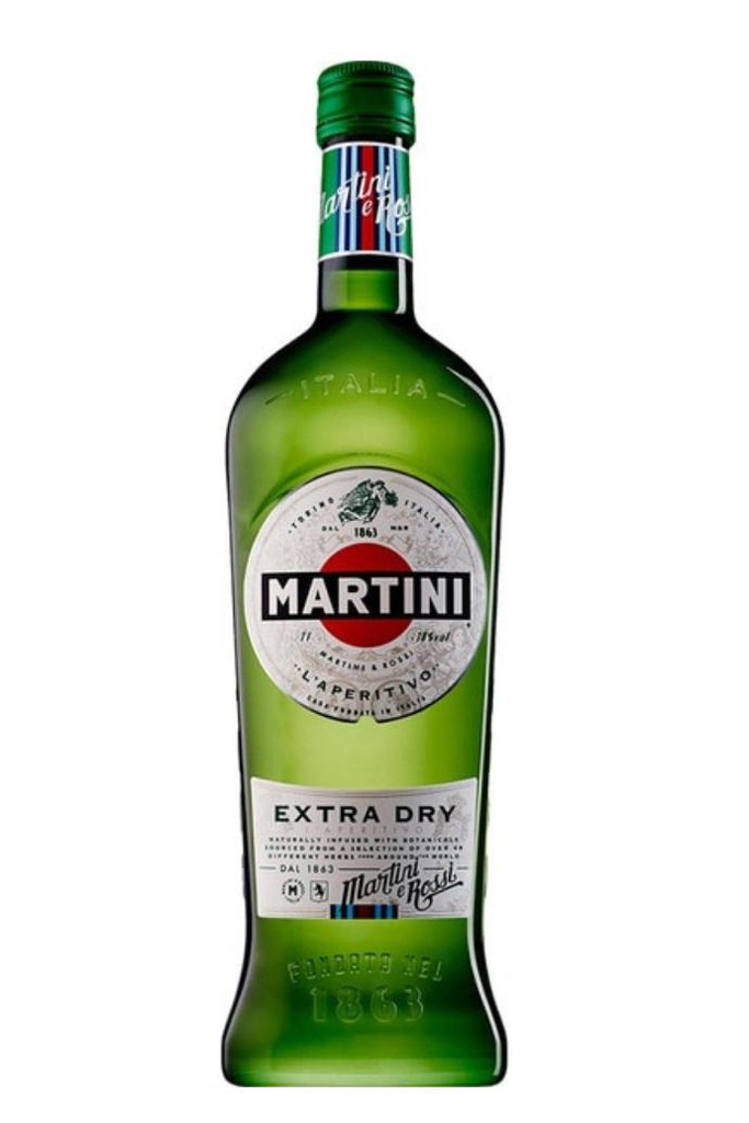 VERMUT MARTINI BLANC SEC 1L.