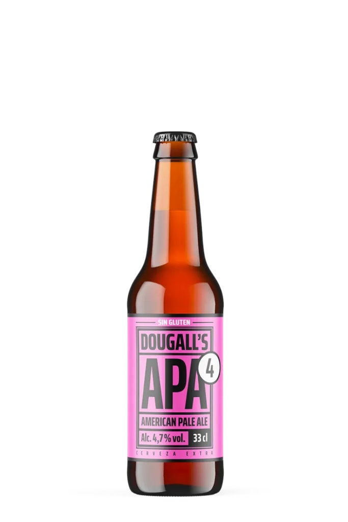 CERVEZA DOUGALL'S APA 4 0,33