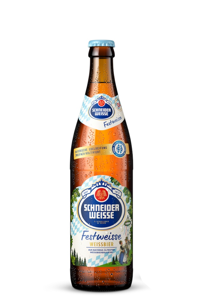 CERVEZA SCHNEIDER WEISSE FESTWEISSE 0,50L