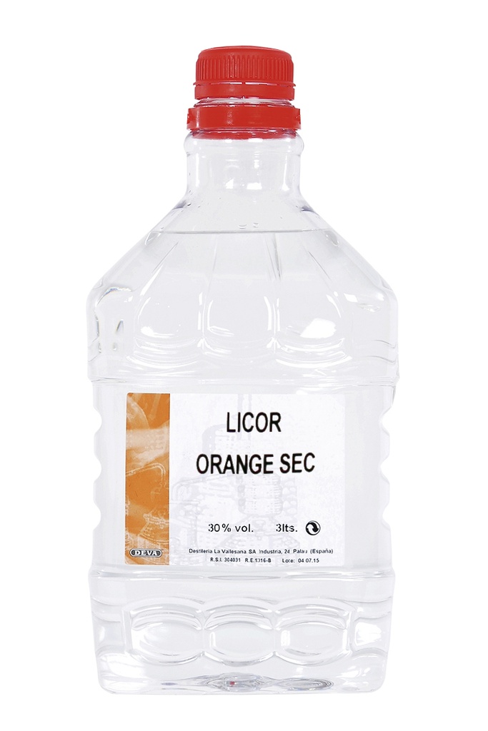 CISA LICOR ORANGE SEC 3L 30% VOL.