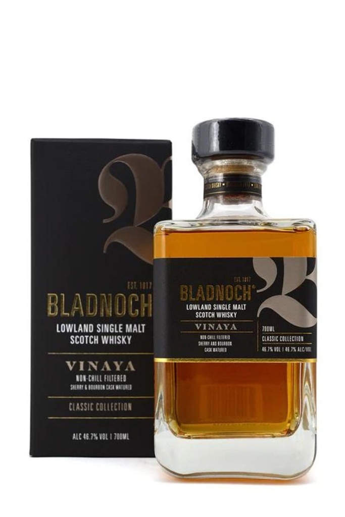 WHISKY BLADNOCH VINAYA SINGLE MALT 0,70L.