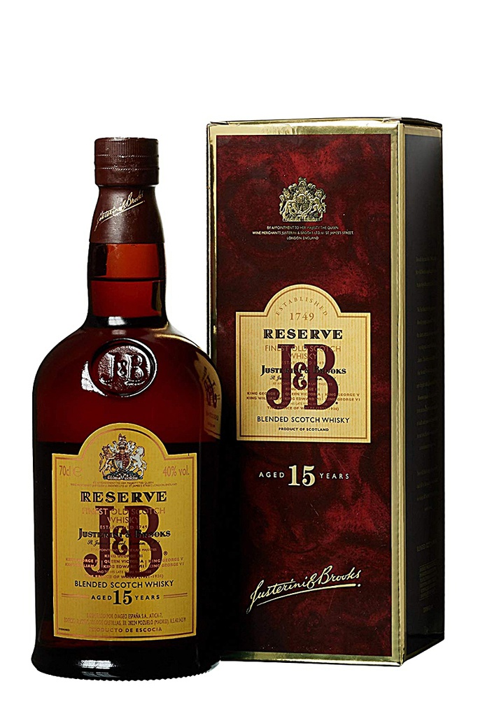 WHISKY J.B. 15 ANYS 0,70