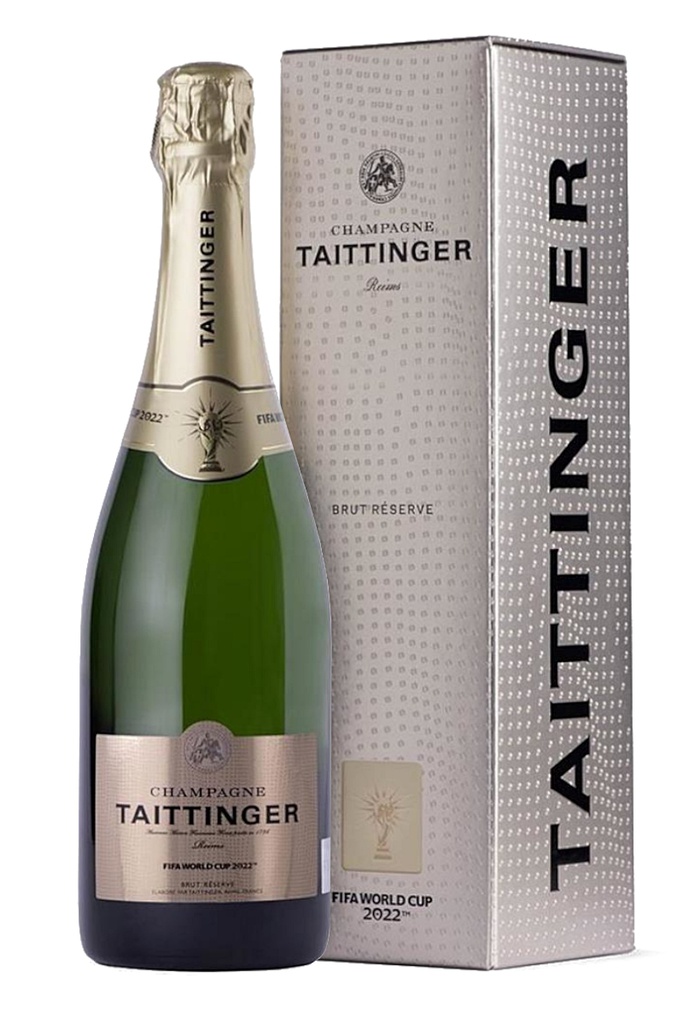 CHAMPAGNE TAITTINGER BRUT RESERVE ED. FIFA WORLD CUP