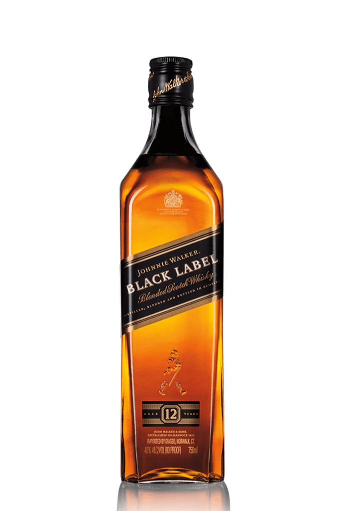 WHISKY JOHNNIE WALKER BLACK LABEL 0,70