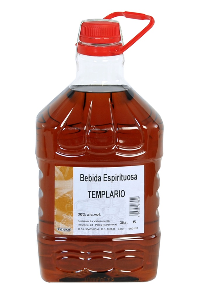 CISA BEBIDA ESPIRITUOSA 1880 3L 30% VOL. (BRANDI TEMPLARIO)