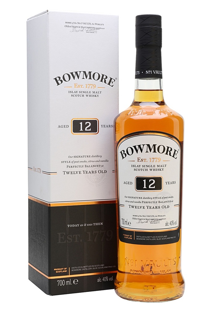 WHISKY BOWMORE 12 ANYS