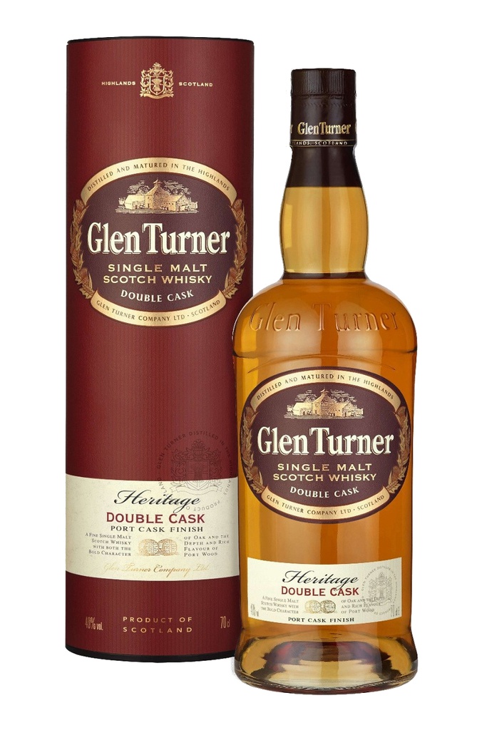 WHISKY GLEN TURNER HERITAGE DOUBLE CASK 0,70