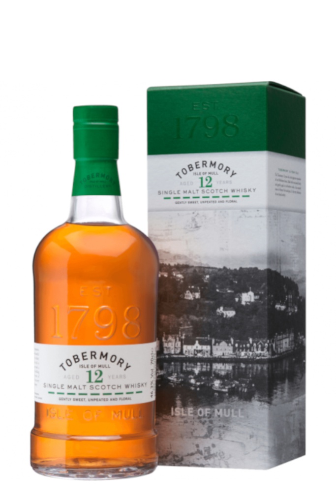 WHISKY TOBERMORY 12 ANYS 0,70