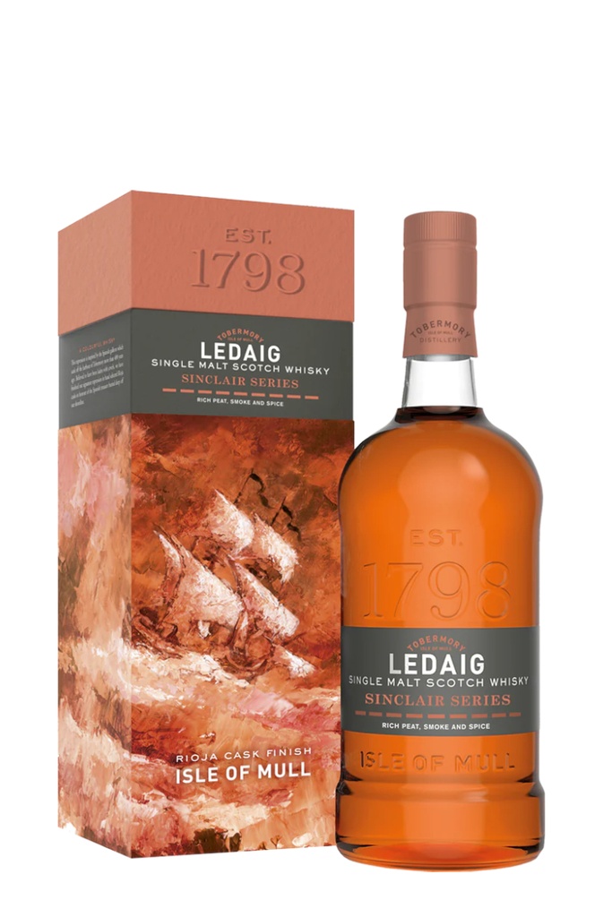 LEDAIG SINCLAIR SERIES RIOJA CASK FINISH 0,70L.