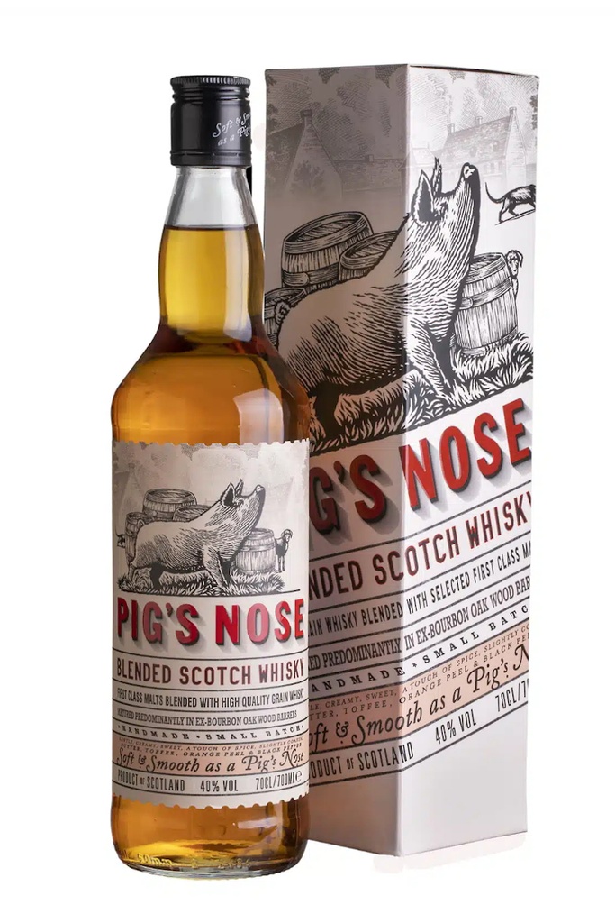 WHISKY PIG’S NOSE BLENDED 0,70L.