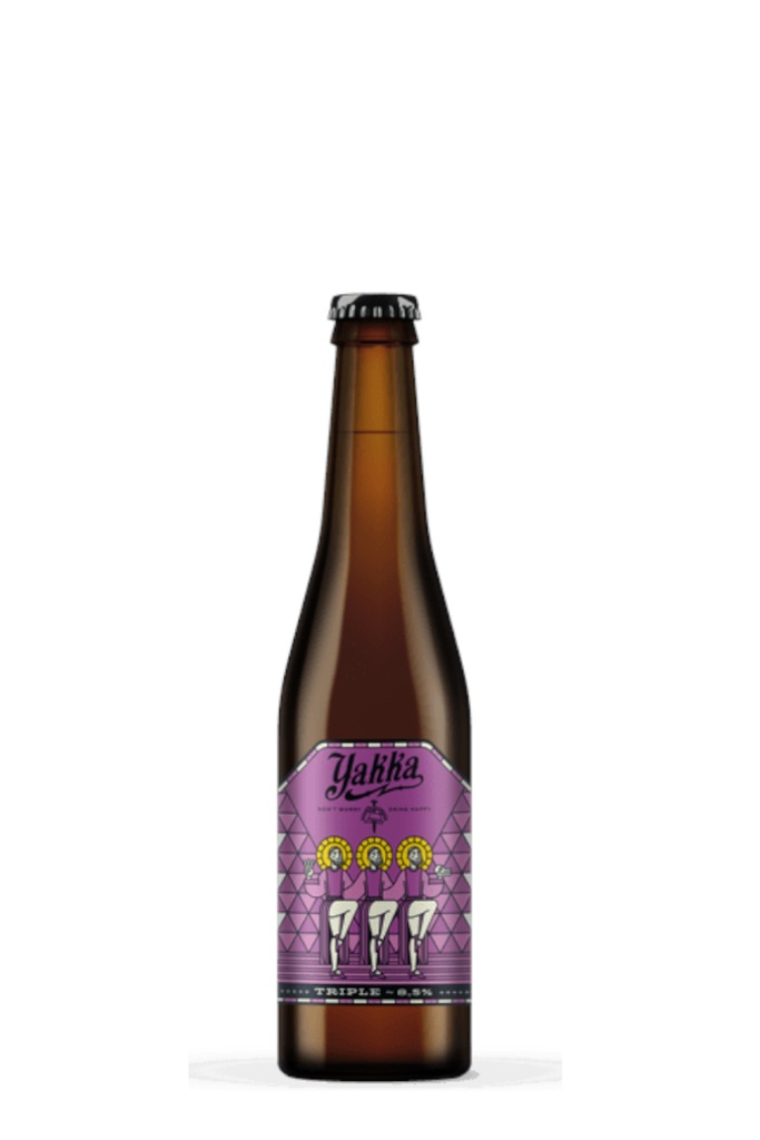 CERVESA YAKKA TRIPLE 0,33L.