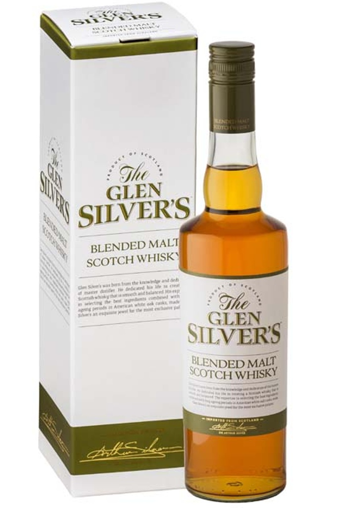 WHISKY THE GLEN SILVER'S BLENDED MALT 0,70