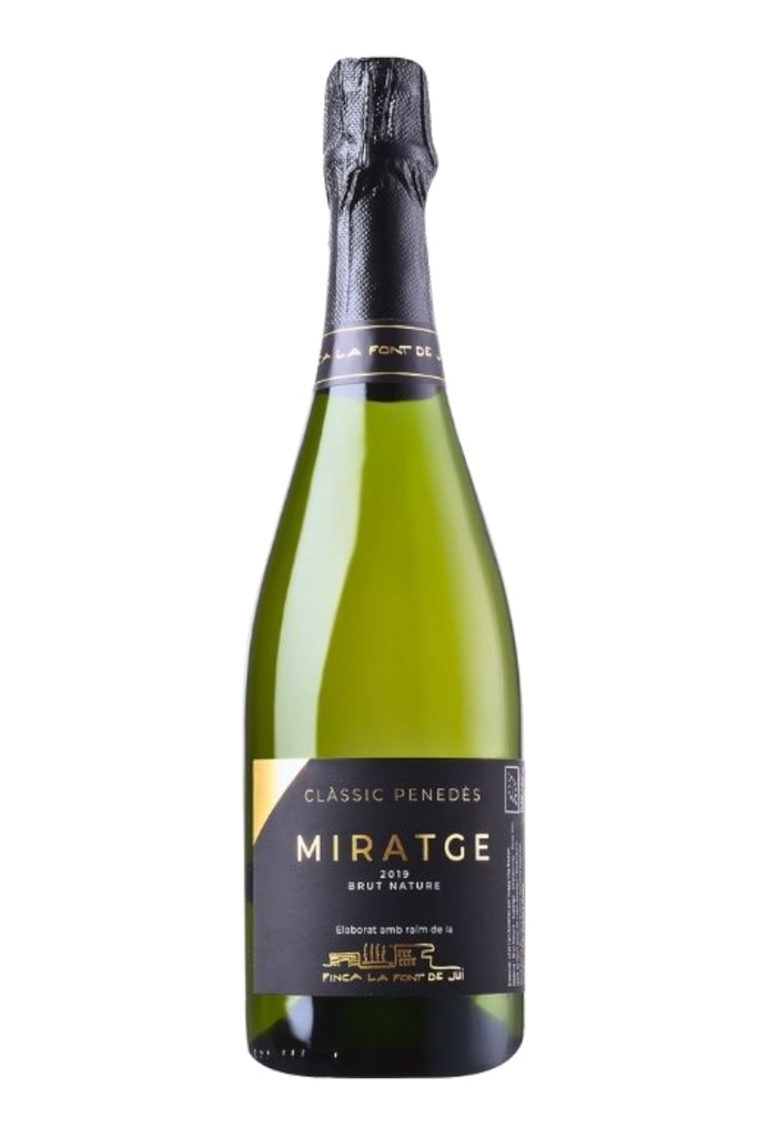 JOSEP VILA MIRATGE RESERVA BRUT NATURE (etiqueta negra)