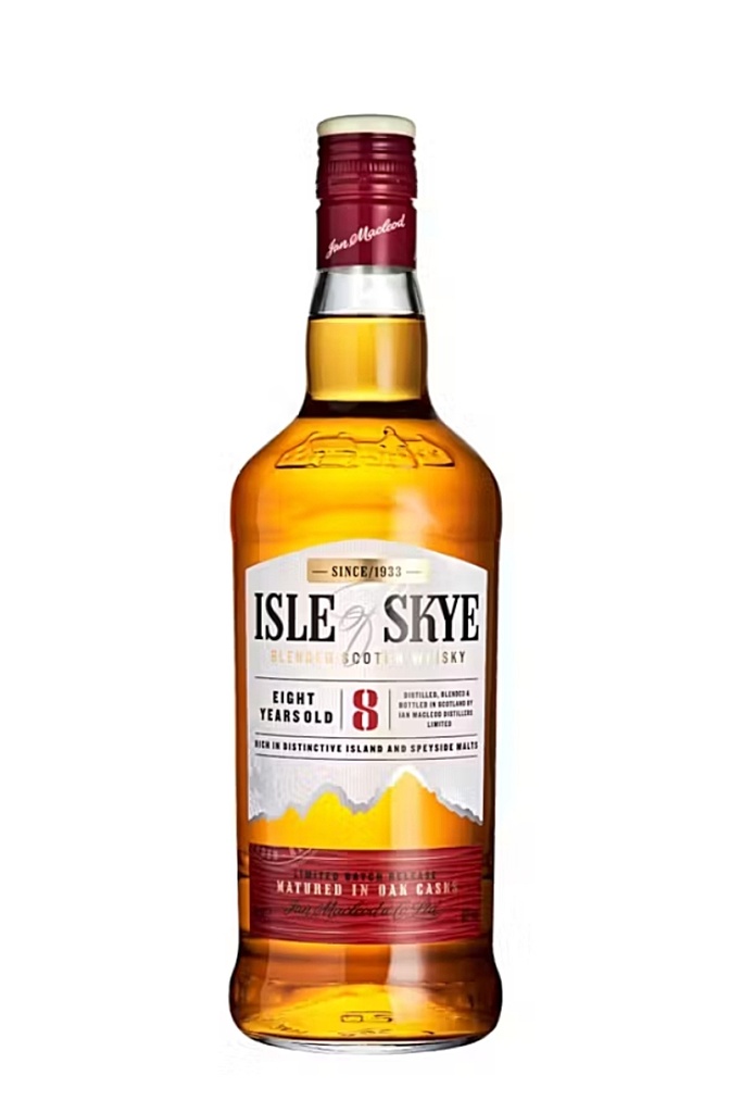 WHISKY ISLE OF SKYE PEATED BLENDED 8 YEARS 0,70