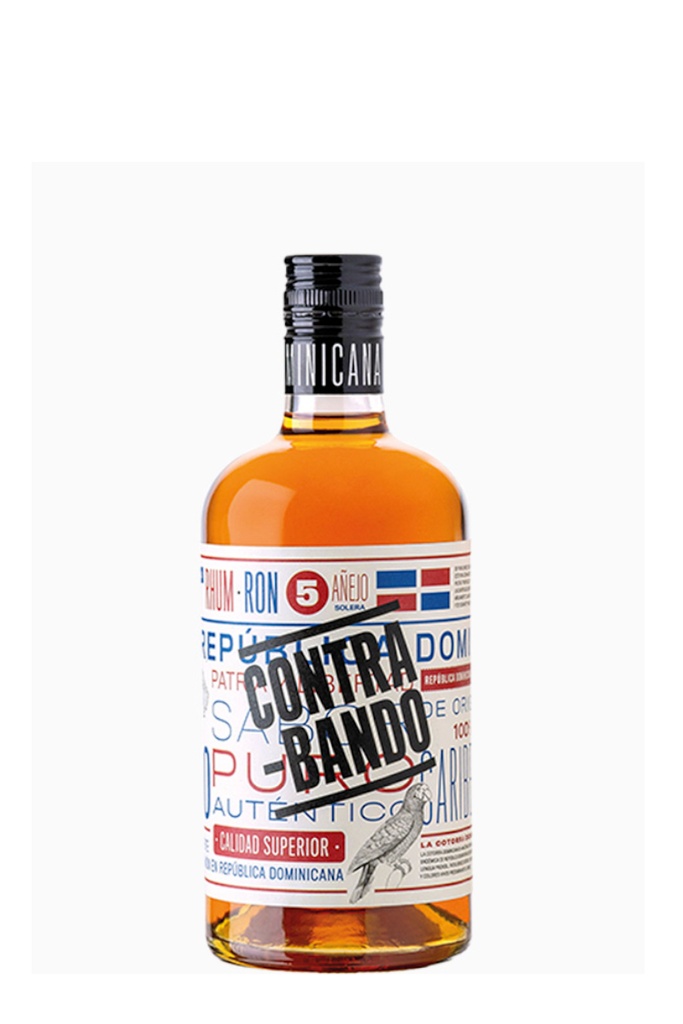 RON CONTRABANDO AÑEJO 0,7L.