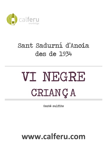 VINO TINTO CRIANZA A GRANEL